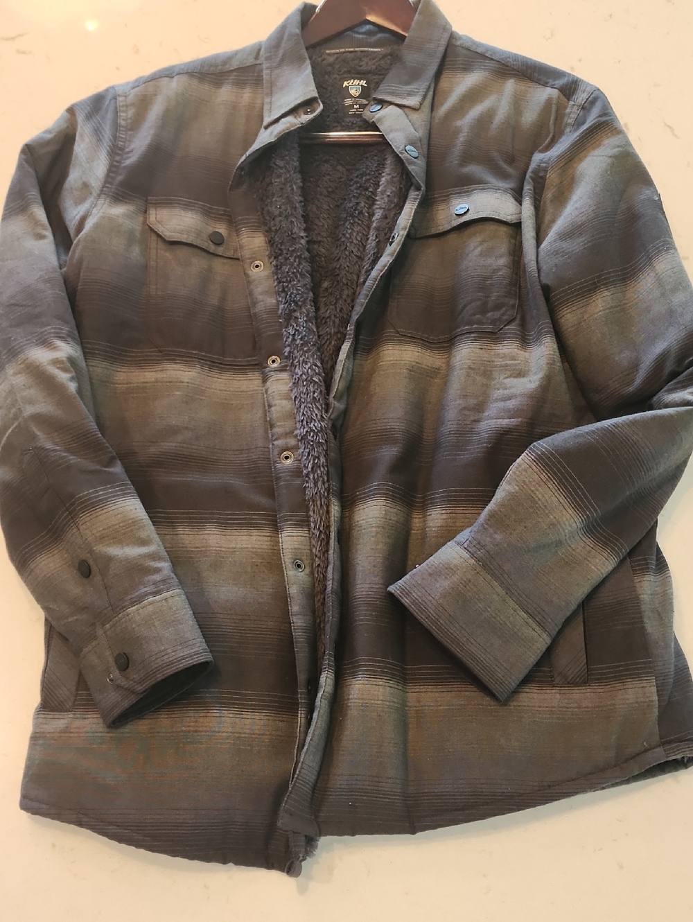 Kuhl Sherpa Lined Jacket - Brown/Gray